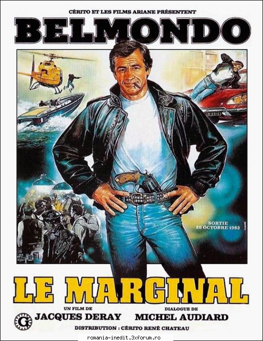 Jean Paul Belmondo - Le marginal The Outsider Der Aussenseiter 1983 - Filme clasice - Old Movies