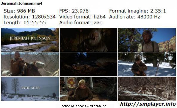 Jeremiah Johnson (1972) - Jeremiah Johnson (1972) Audio / Engleza - Filme clasice - Old Movies