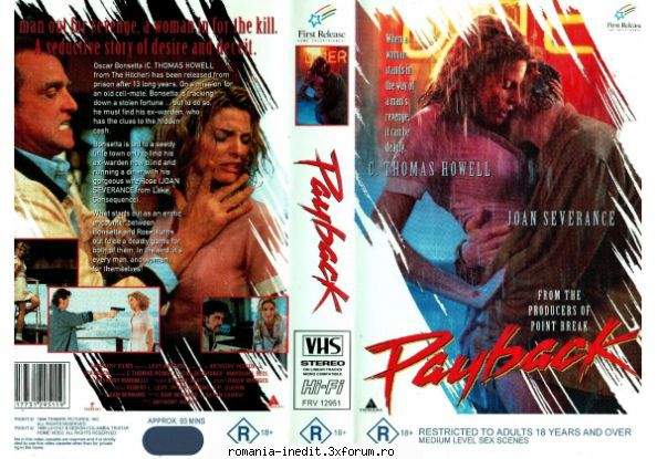 Joan Severance - Payback 1995 Year:1995 Country GenreHRILLER - Filme clasice - Old Movies