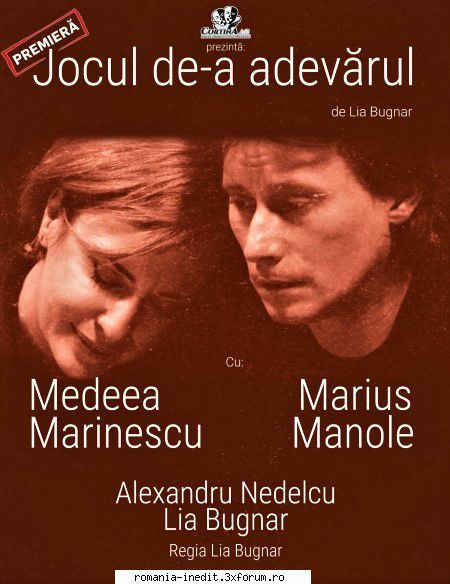 Jocul de-a adevarul(Teatrul Metropolis) - Multumiri ! Jocul de-a adevarul - Teatru rom�nesc - Romanian Theater
