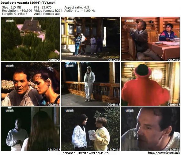 Jocul de-a vacanta (1994) (TV) - marianvo - Filme rom�nesti - Romanian Movies