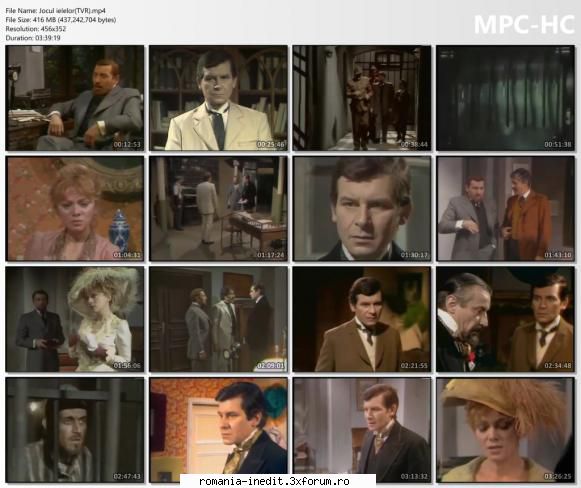 Jocul ielelor(TVR) - Distribuție: TRAIAN STĂNESCU - GELU - Teatru rom�nesc - Romanian Theater