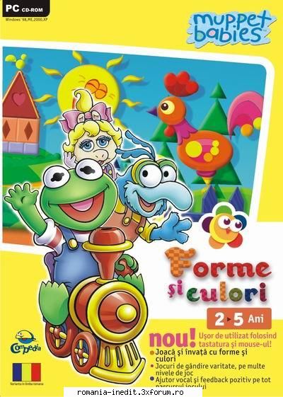 Jocuri educative pentru copii - Forme si culori - joc pc pentru copii - Jocuri pentru copii - Games for kids