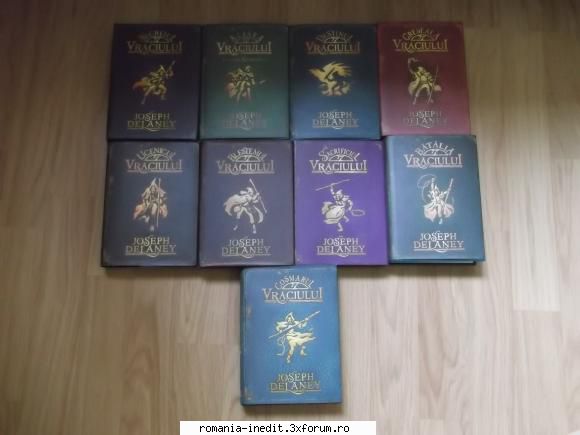 Joseph Delaney - CRONICILE WARDSTONE VOL 1- 9 - slashback - Talcioc - Rag fair