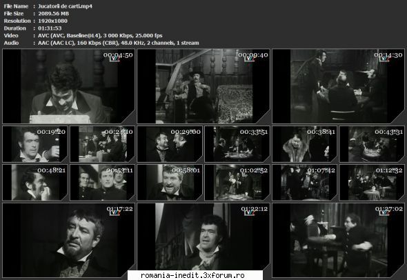 Jucatorii de carti (1977) (Teatru) - sasadoru - Teatru rom�nesc - Romanian Theater