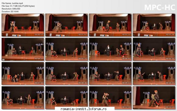 Justitie(Trupa Anton Pan) - Iancu Zugravu - Niky Hindi Leanca Vaduva - Teatru rom�nesc - Romanian Theater