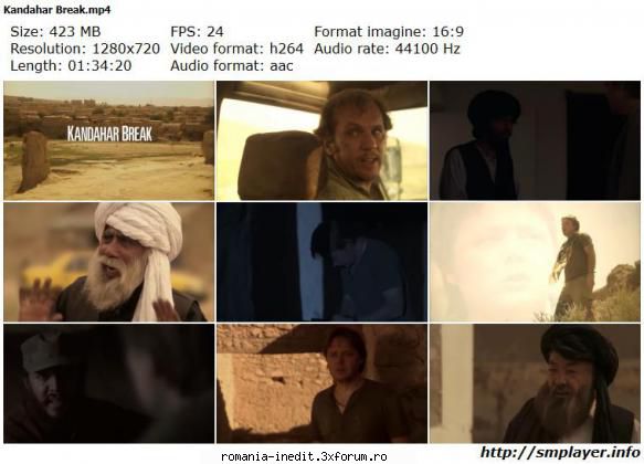 Kandahar Break (2009) - Kandahar Break (2009) Evadare din Kandahar Audio - Filme - Movies