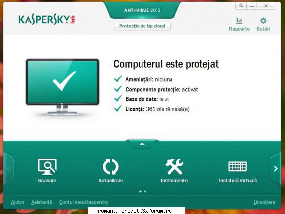 Kaspersky Internet Security - Aici gasiti un tutorial,despre cum poate fi - New Softwarez
