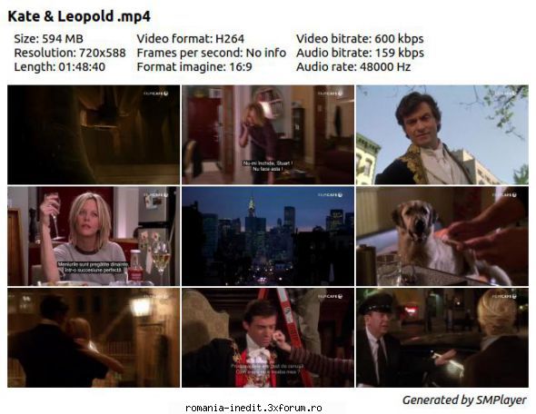 Kate and Leopold (2001) - bronson - Filme - Movies