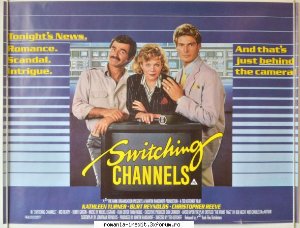 Kathleen Turner - Switching Channels Eine Frau steht ihren Mann - Filme clasice - Old Movies