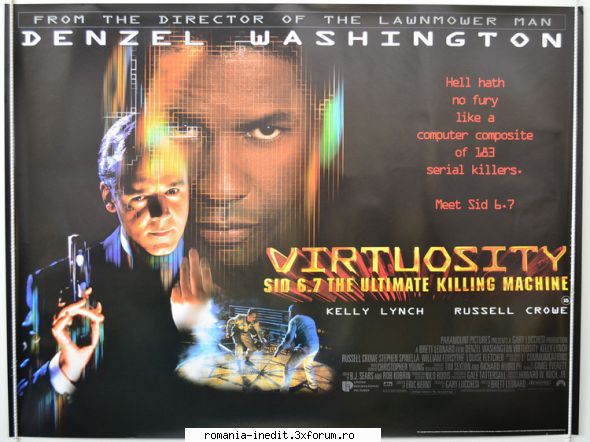 Kelly Lynch - Virtuosity 1995 Year:1995 Country Genre -FI - Filme clasice - Old Movies