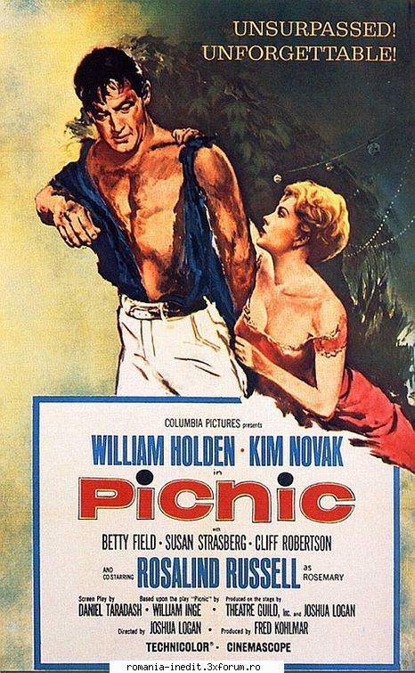 Kim Novak - Picnic Picknick 1955 Year: 1955 Country Genre - Filme clasice - Old Movies