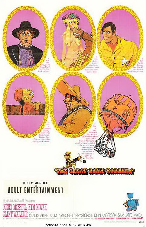 Kim Novak - The Great Bank Robbery 1969 Year: 1969 Country - Filme clasice - Old Movies