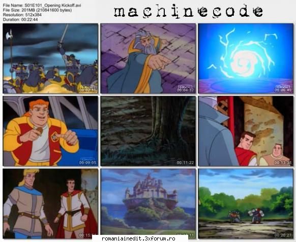 King Arthur and the Knights of Justice - King Arthur and the Knights - Filme pentru copii - Movies for kids