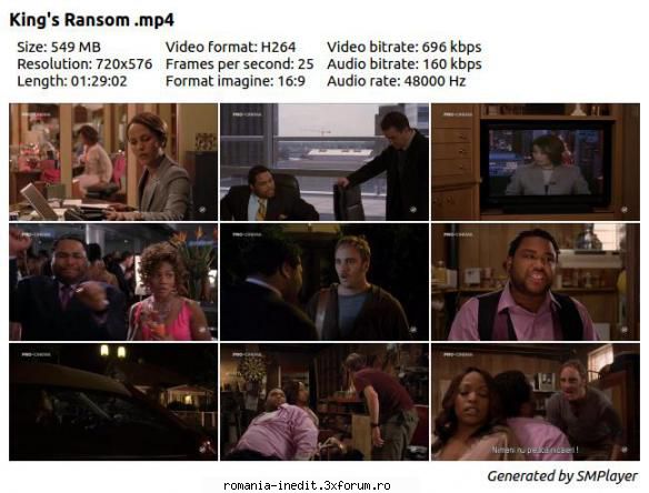 King's Ransom (2005) - King's Ransom (2005) TVRip / MP4 Subtitrare / - Filme - Movies