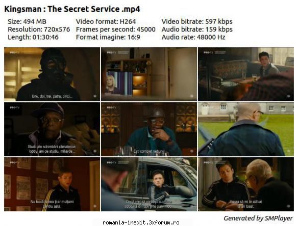 Kingsman : The Secret Service (2014) - Kingsman : The Secret Service (2014) TVRip / MP4 - Filme - Movies