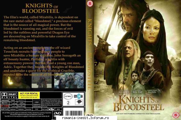 Knights Of Bloodsteel (2009) - Knights Of Bloodsteel (2009) Doar �n regiunea - Filme - Movies