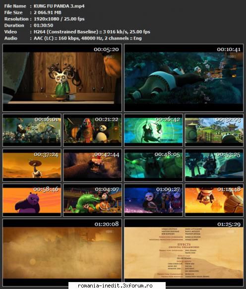 Kung Fu Panda ) - sasadoru - Filme pentru copii - Movies for kids