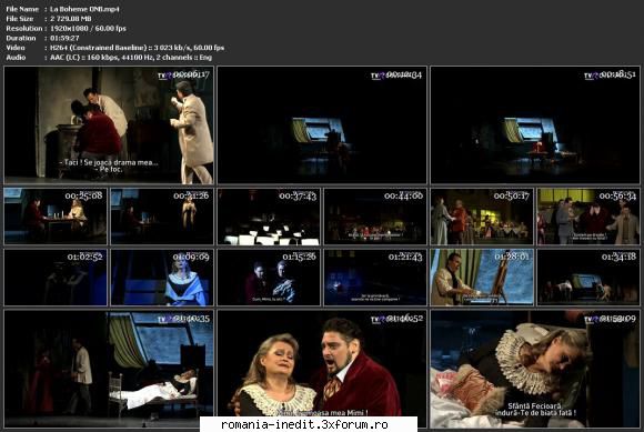 La Boheme (Opera Nationala Bucuresti) (2025) - La Boheme (Opera Nationala - Teatru rom�nesc - Romanian Theater
