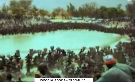 pescuit mali. sute oameni golit lac peşte c�teva minutesute localnici profitat faptul că