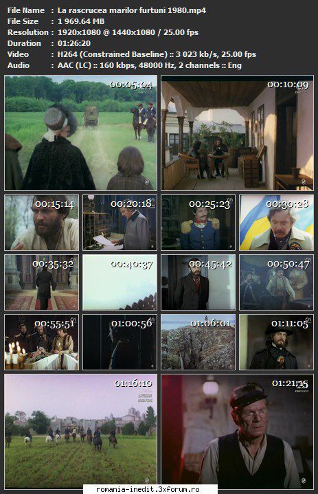 La rascrucea marilor furtuni (1980) - sasadoru - Filme rom�nesti - Romanian Movies