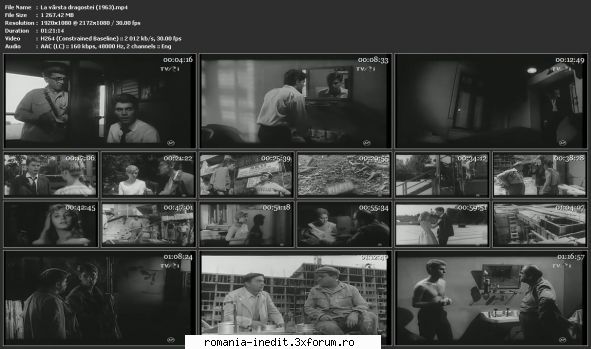 La v�rsta dragostei (1963) - sasadoru - Filme rom�nesti - Romanian Movies