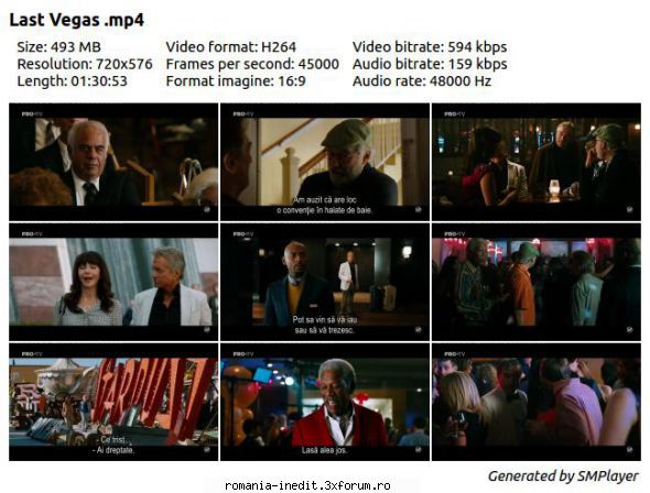 Last Vegas 2013 - [720p] - Last Vegas (2013) TVRip / MP4 Subtitrare / Romana - Filme - Movies
