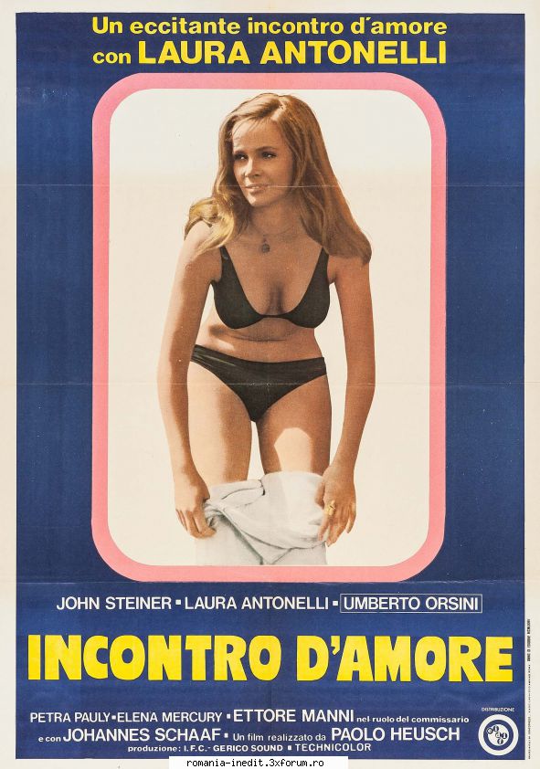 Laura Antonelli - Incontro d'amore 1970 Year:1970 Country Genre - Filme clasice - Old Movies