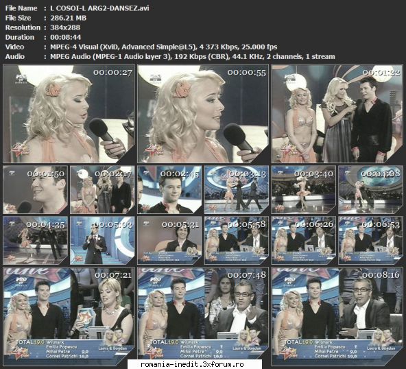 Laura Cosoi - L COSOI-DEC-LA BLOC L COSOI-L ARG2-DANSEZ L - Sexy & Softcore