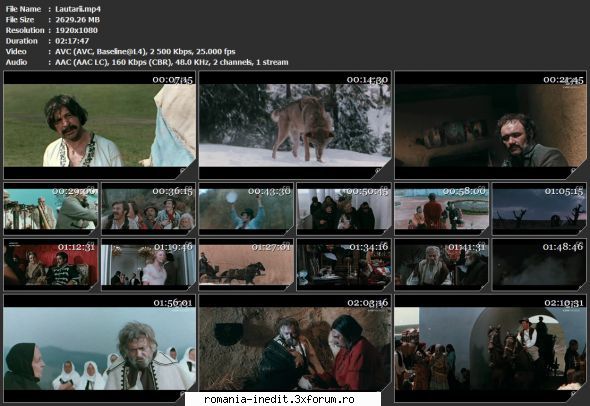 Lautarii (1972) - sasadoru - Filme rom�nesti - Romanian Movies