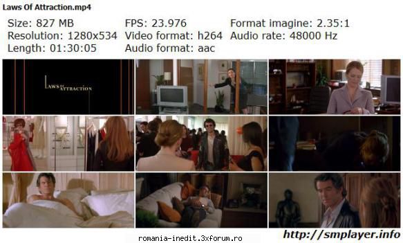 Laws Of Attraction (2004) - Laws Of Attraction (2004) Legile Atractiei Audio - Filme - Movies