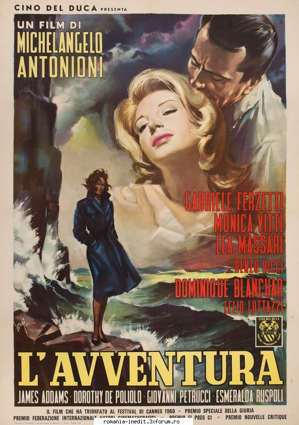 Lea Massari - L'Avventura Die mit der Liebe spielen 1960 - Filme clasice - Old Movies