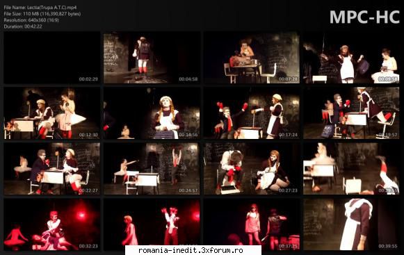 Lectia(Trupa A.T.C) - bgl23 - Teatru rom�nesc - Romanian Theater