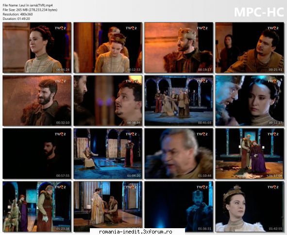 Leul �n iarnă (2005) (Teatru TV) - bgl23 - Teatru rom�nesc - Romanian Theater