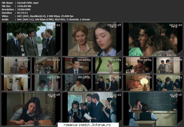 Liceenii (1987) - sasadoru - Filme rom�nesti - Romanian Movies