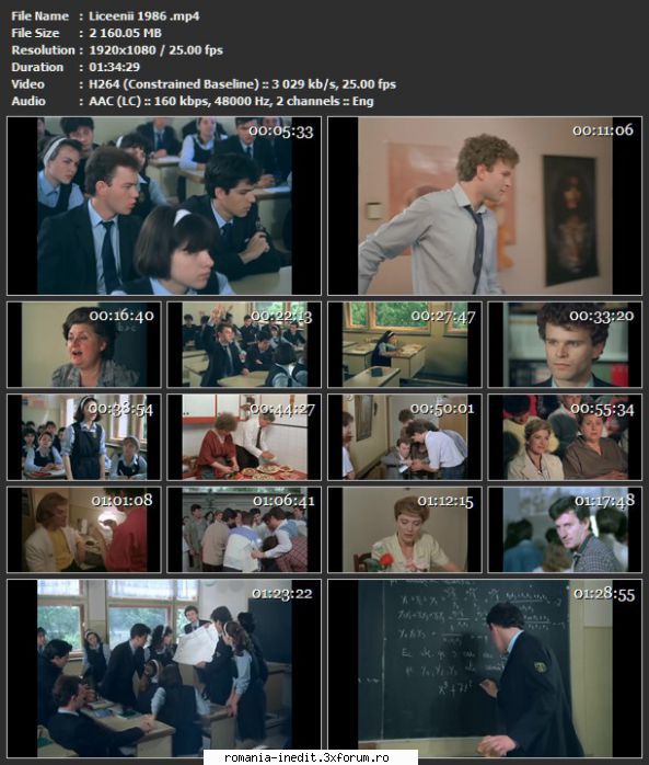 Liceenii (1987) - sasadoru - Filme rom�nesti - Romanian Movies