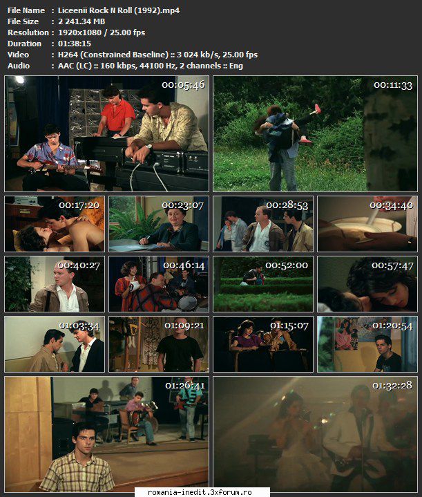Liceenii Rock N Roll (1992) - sasadoru - Filme rom�nesti - Romanian Movies