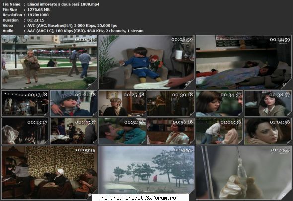 Liliacul infloreste a doua oara (1988) - sasadoru - Filme rom�nesti - Romanian Movies
