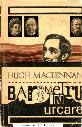 ** Literatura romana si universala - IN LUCRU - Hugh Maclennan - Barometru in urcare - Carti in limba romana