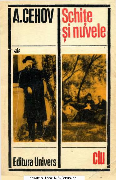 ** Literatura romana si universala - IN LUCRU - A.P. Cehov - Schite si nuvele djvu - Carti in limba romana