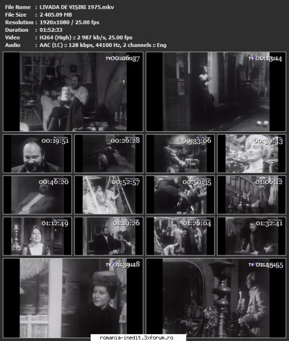 Livada cu visini (1975) (Teatru TV) - sasadoru - Teatru rom�nesc - Romanian Theater