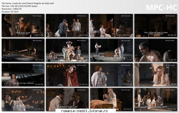 Livada de visini(Teatrul Maghiar de Stat Cluj Napoca) - Ranevskaia Liubov - Teatru rom�nesc - Romanian Theater