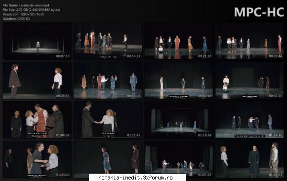 Livada de visini(Teatrul Radu Stanca) - Text: A.P. Cehov Regia: Dumitru - Teatru rom�nesc - Romanian Theater
