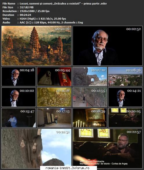 Locuri, oameni și comori - Locuri, oameni și comori; �Drăculea a - Filme Documentare