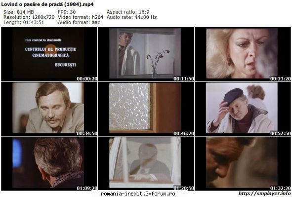Lovind o pasare de prada (1984) - marianvo - Filme rom�nesti - Romanian Movies
