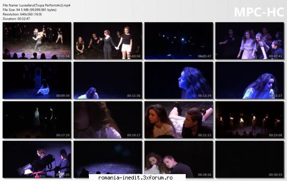 Luceafarul(Trupa PerformAct) - bgl23 - Teatru rom�nesc - Romanian Theater