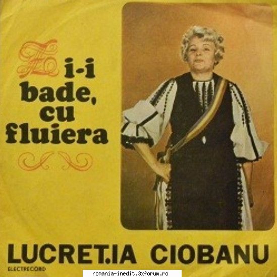 Lucretia Ciobanu - discografie - 1983 - Lucretia Ciobanu - Zi-i - Muzica populara romaneasca - Romanian folk