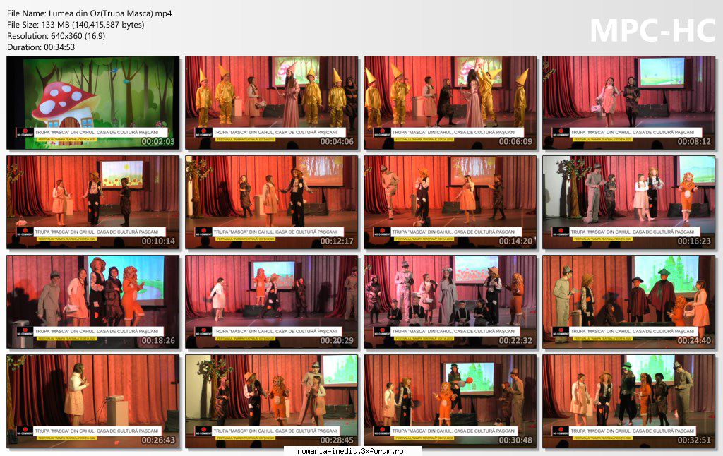 Lumea din Oz(Trupa Masca) - bgl23 - Teatru rom�nesc - Romanian Theater