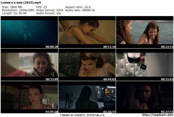 Lumea e a mea (2015) - marianvo - Filme rom�nesti - Romanian Movies