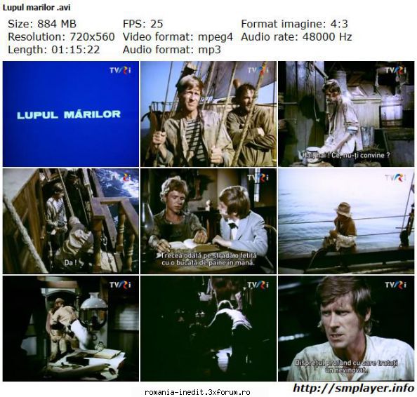 Lupul marilor (1972) - Repostare !! Lupul Marilor (1972) Der Seewolf - Filme rom�nesti - Romanian Movies